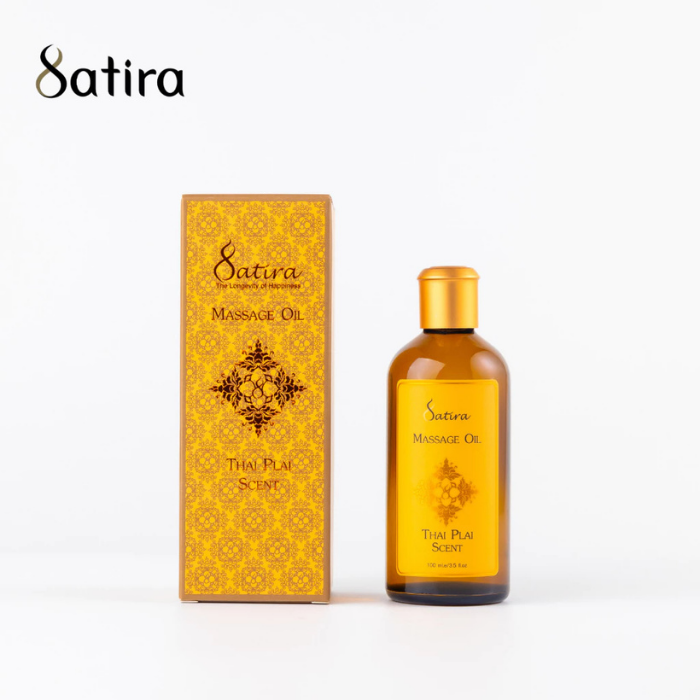 น้ำมันนวด Satira Massage Oil : Thai Plai