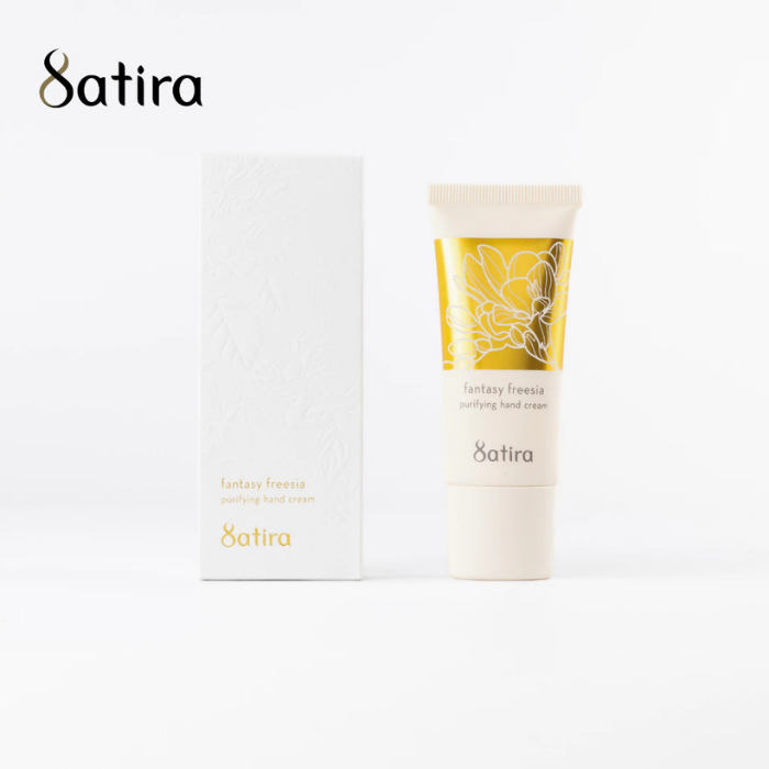 ครีมบำรุงผิวมือ Satira Purifying Hand Cream : Sensual Rose