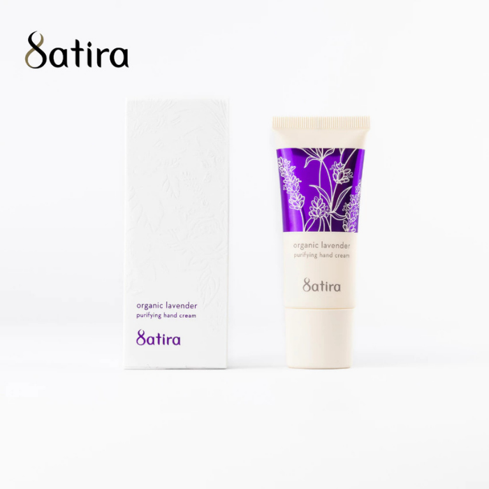 ครีมบำรุงผิวมือ กลิ่นลาเวนเดอร์ Satira Purifying Hand Cream Organic Lavender ครีมบำรุงผิวมือ กลิ่นลาเวนเดอร์ Satira Purifying Hand Cream Organic Lavender