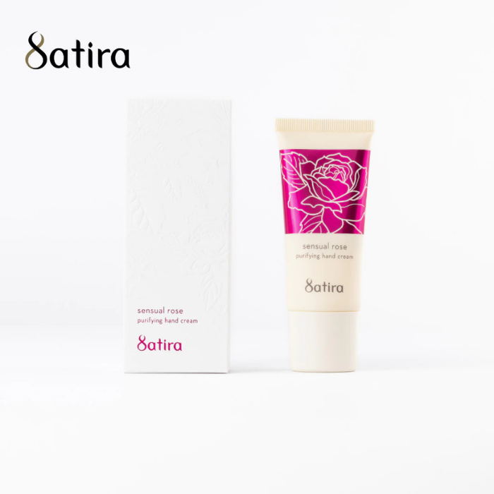 ครีมบำรุงผิวมือ Satira Purifying Hand Cream Sensual Rose