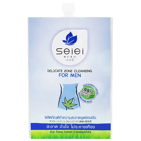 ผลิตภัณฑ์ทำความสะอาดจุดซ้อนเร้นสำหรับคุณผู้ชาย Seiei Delicate Zone Cleansing for MEN