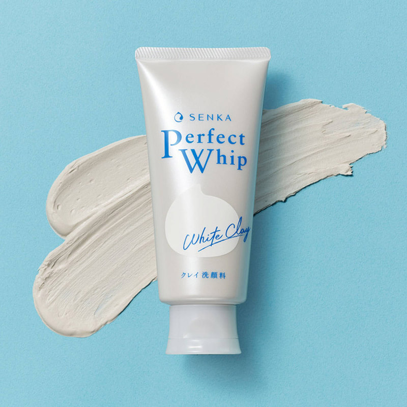 วิปโฟมล้างหน้า Senka Perfect White Clay