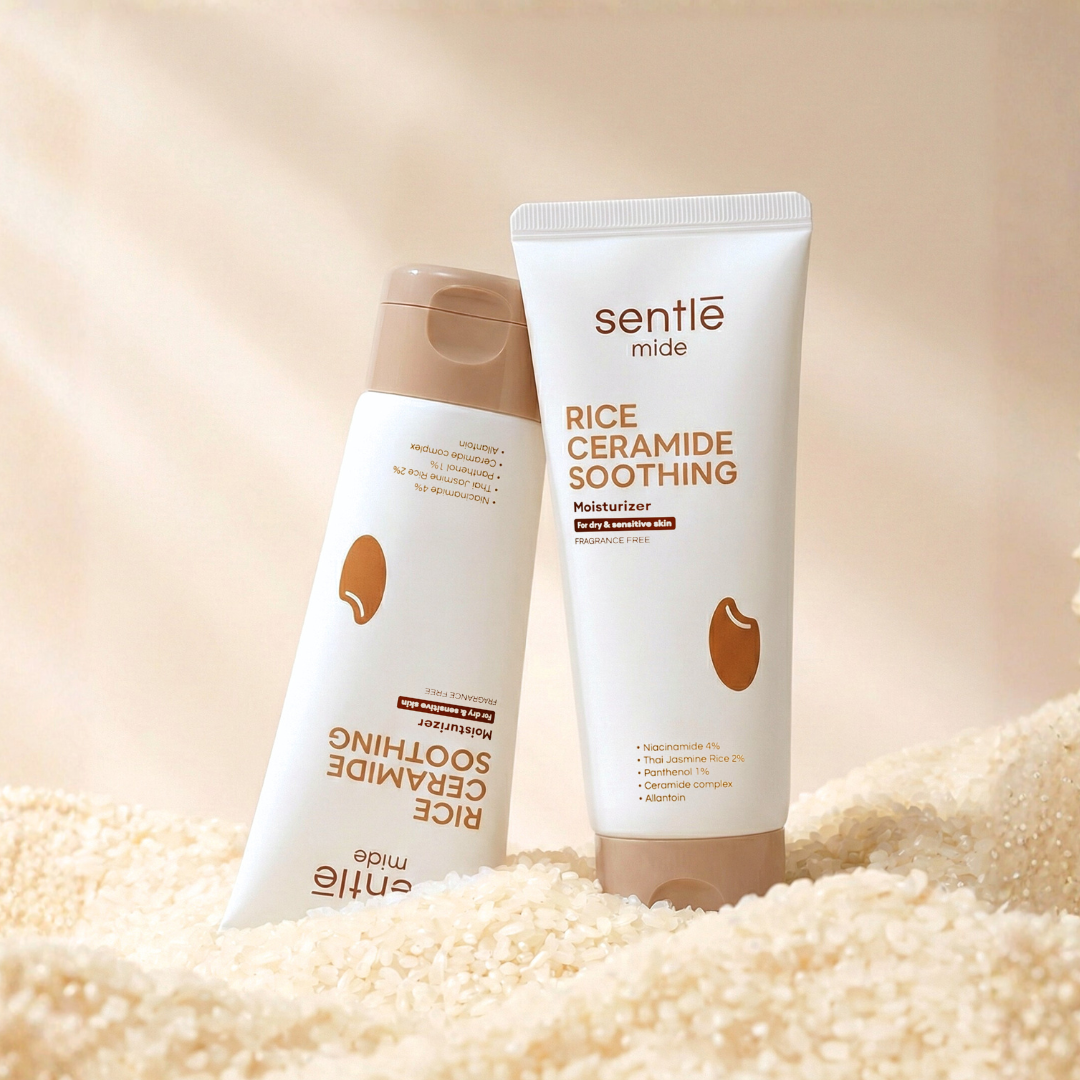 มอยส์เจอร์ไรเซอร์ sentle mide Rice Ceramide Soothing