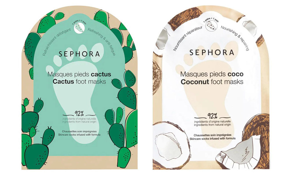 Sephora Collection Foot Mask มาสก์เท้า มอบการบำรุง ความชุ่มชื้น และฟื้นฟูให้สดชื่นไม่เหนื่อยล้าแก่เท้า