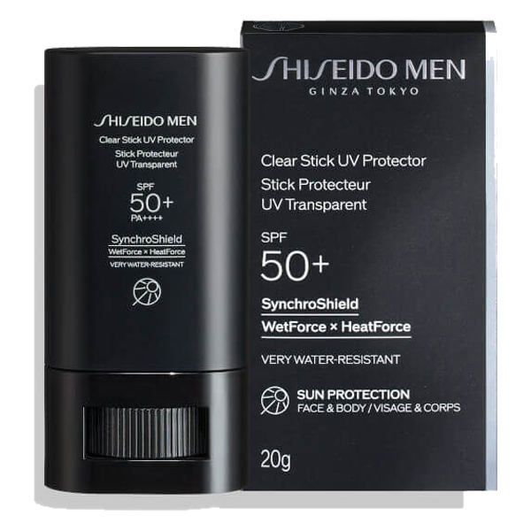 Shiseido Men Clear Stick UV Protector SPF50  PA     