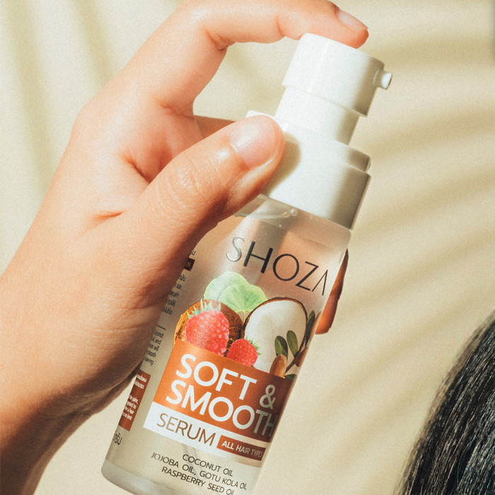 เซรั่มบำรุงผม Shoza Soft & Smooth Serum for All Hair Types