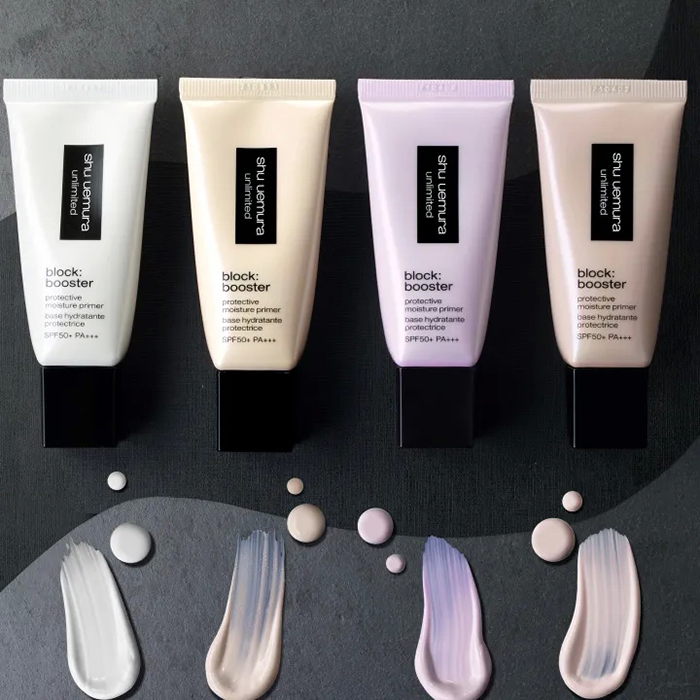 ไพรเมอร์ Shu Uemura Block Booster Protective Moisture Primer SPF50+ PA+++