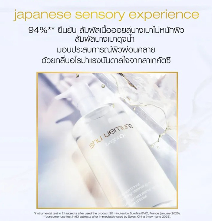 คลีนซิ่งออยล์ Shu Uemura BrightOil Radiance Boosting Cleansing Oil