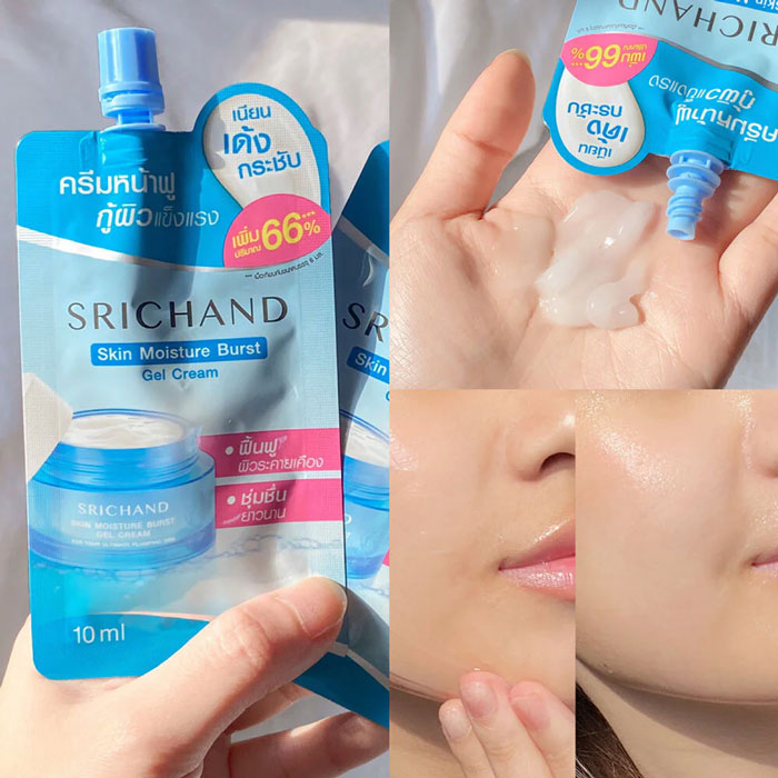 ครีมบำรุงผิวหน้า Srichand Skin Moisture Burst Gel Cream