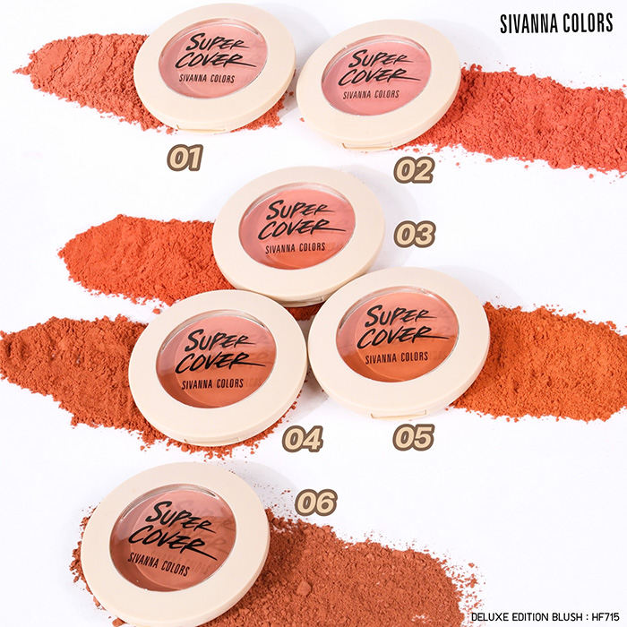บลัชออน SIVANNA Colors Deluxe Edition Blush บลัชออน SIVANNA Colors Deluxe Edition Blush