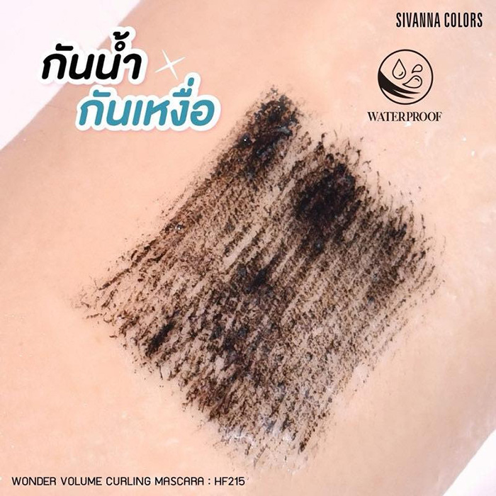 มาสคาร่า SIVANNA Colors Wonder Curling Mascara