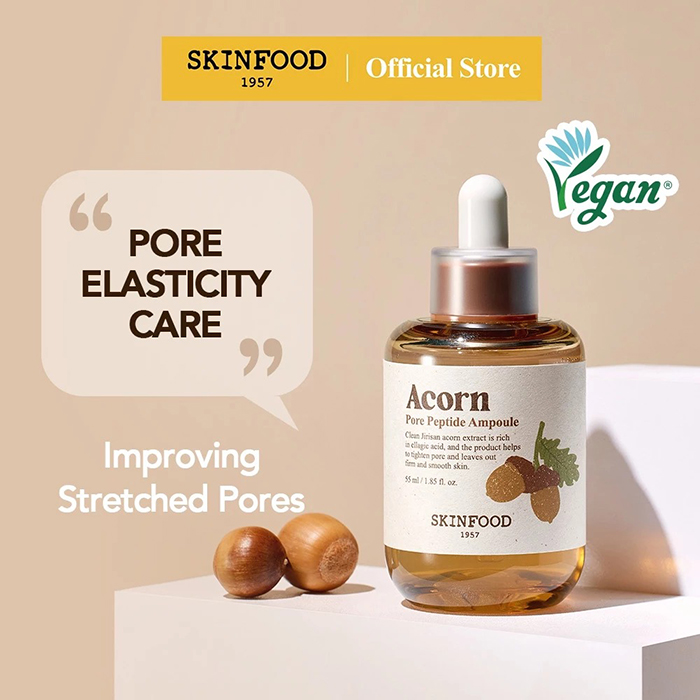 แอมพูล SKINFOOD Acorn Pore Peptide Ampoule