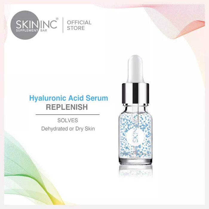 SKIN INC HYALURONIC ACID SERUM ไฮยาลูโรนิค แอซิด เซรั่ม เติมความชุ่มชื้นให้ผิว ยกกระชับผิว ผิวเรียบเนียน ดูอ่อนกว่าวัย 