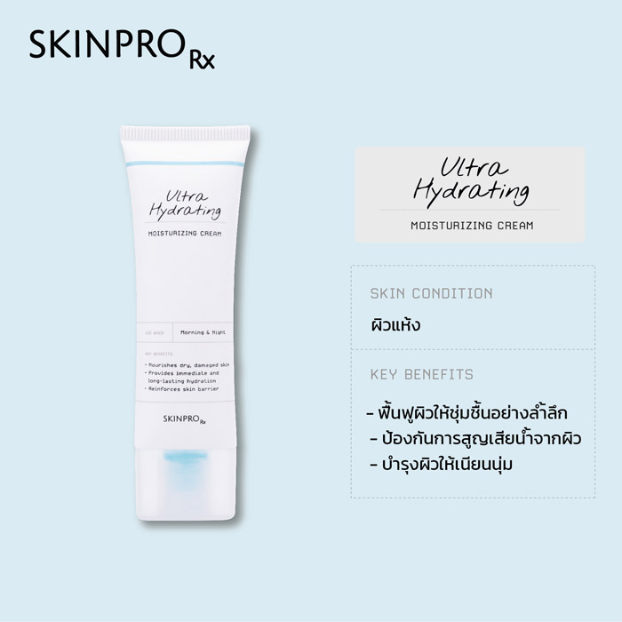 SKINPRO Rx Ultra Hydrating Moisturizing Cream มอยซ์เจอร์ไรเซอร์