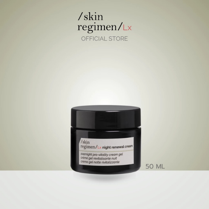 ครีมบำรุงผิวหน้าตอนกลางคืน Skin regimen LX Night Renewal Cream ครีมบำรุงผิวหน้าตอนกลางคืน Skin regimen LX Night Renewal Cream