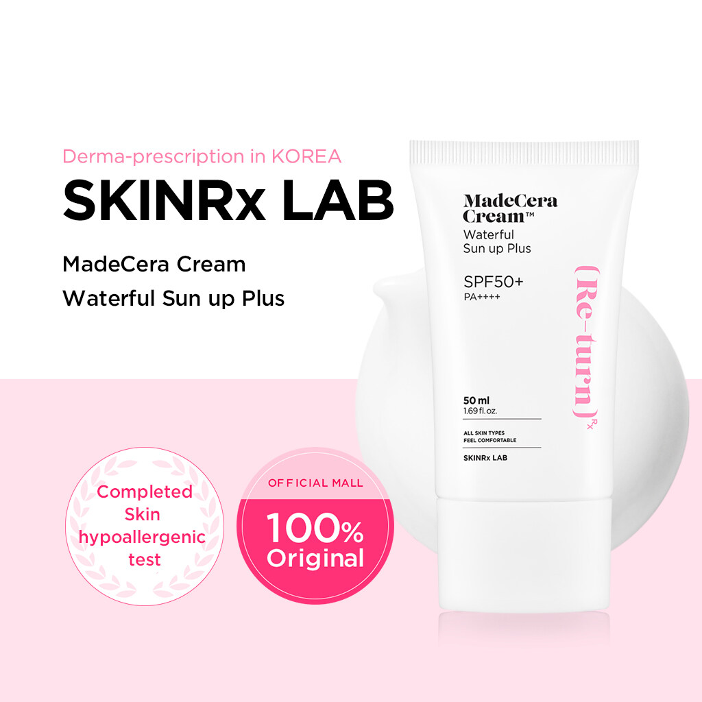 ครีมกันแดด SKINRxLAB MadeCera Cream Waterful Sun up Plus SPF50+ PA++++