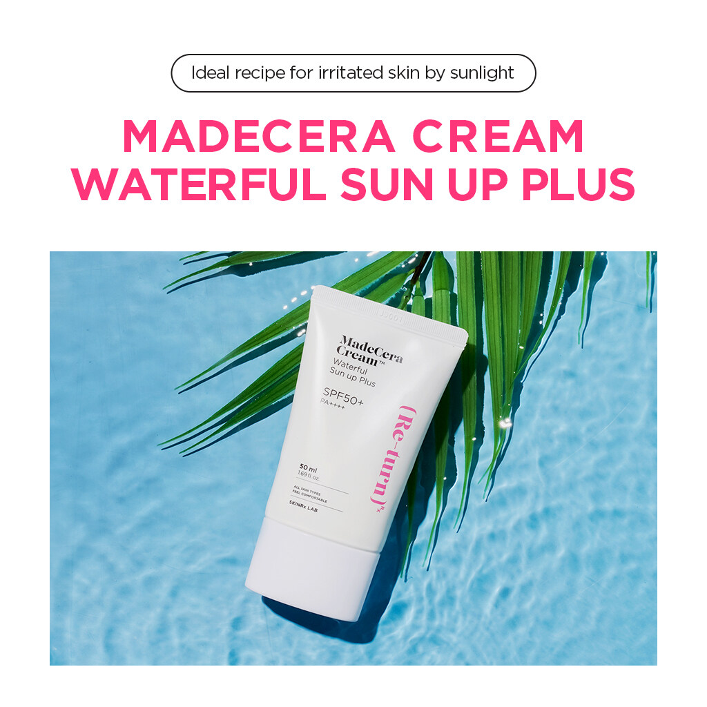 ครีมกันแดด SKINRxLAB MadeCera Cream Waterful Sun up Plus SPF50+ PA++++