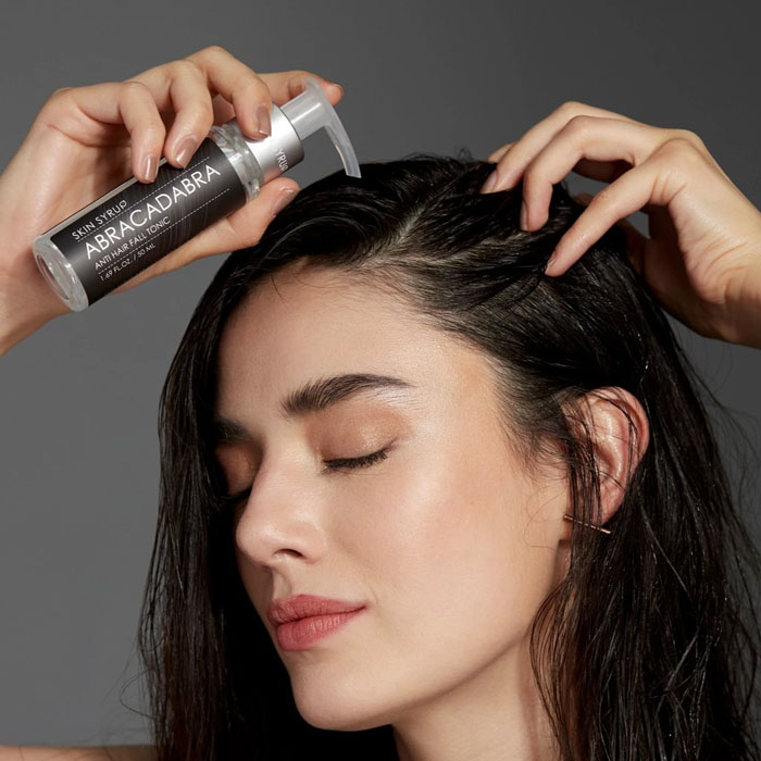 ผลิตภัณฑ์บำรุงหนังศีรษะ Skin Syrup Abracadabra Anti-Hair fall Tonic