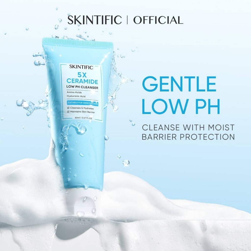 SKINTIFIC 5X Ceramide Low pH Cleanser