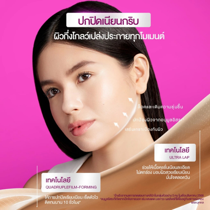 คุชชั่นฟินิชกึ่งโกลว์ SKINTIFIC Cover Glow Perfect Cushion