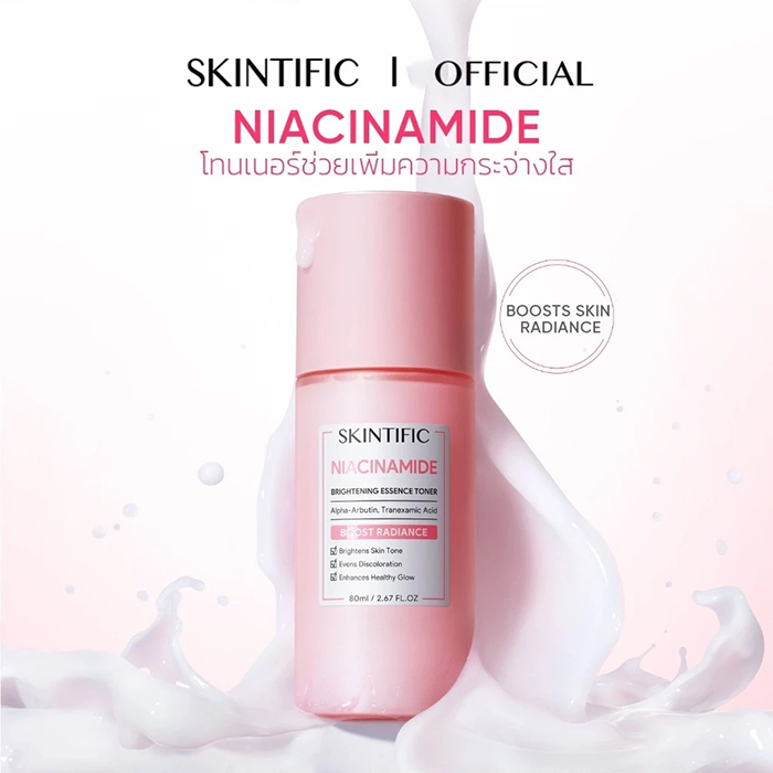 โทนเนอร์ SKINTIFIC Niacinamide Brightening Essence Toner