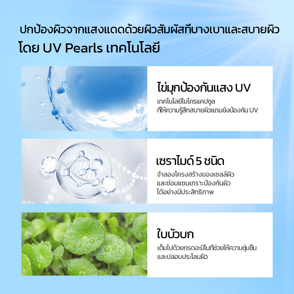 สเปร์ยกันแดด SKINTIFIC All Day Light Sunscreen Mist SPF 50 PA++++