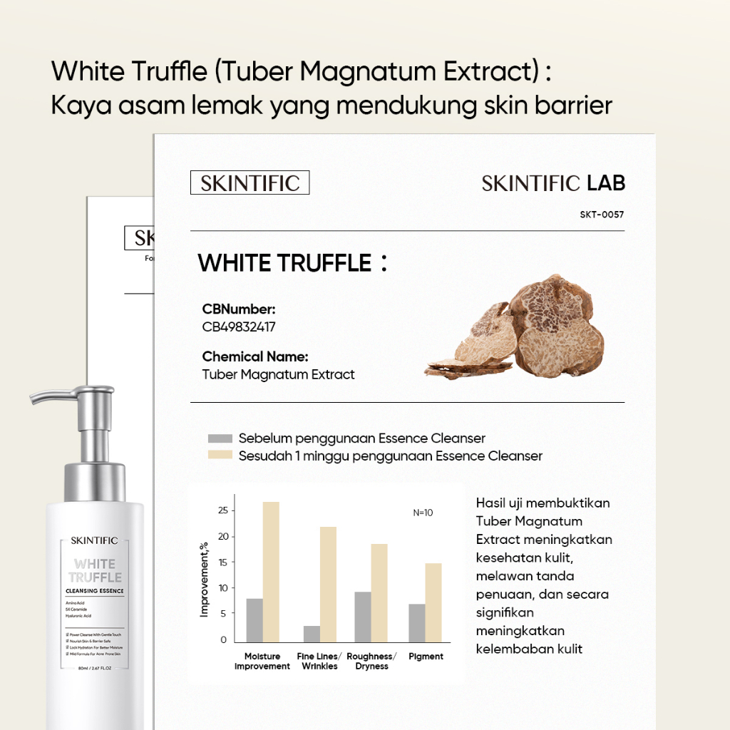 SKINTIFIC White Truffle Cleansing Essence