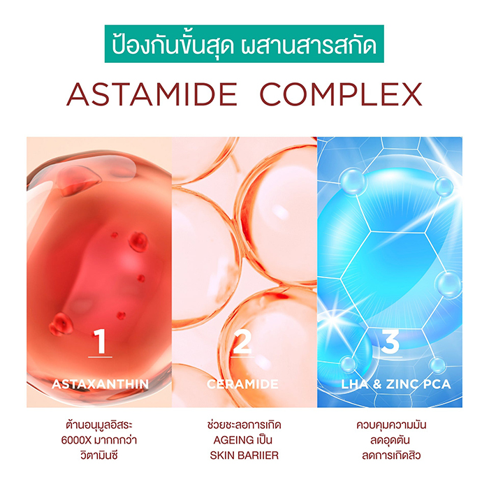 กันแดด Smooth E Sun Asta Acne Oil Control SPF50+ PA++++