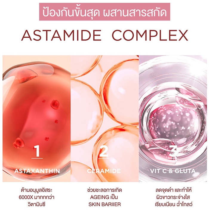 กันแดด Smooth E Sun Asta White Spot Clear SPF50+ PA++++
