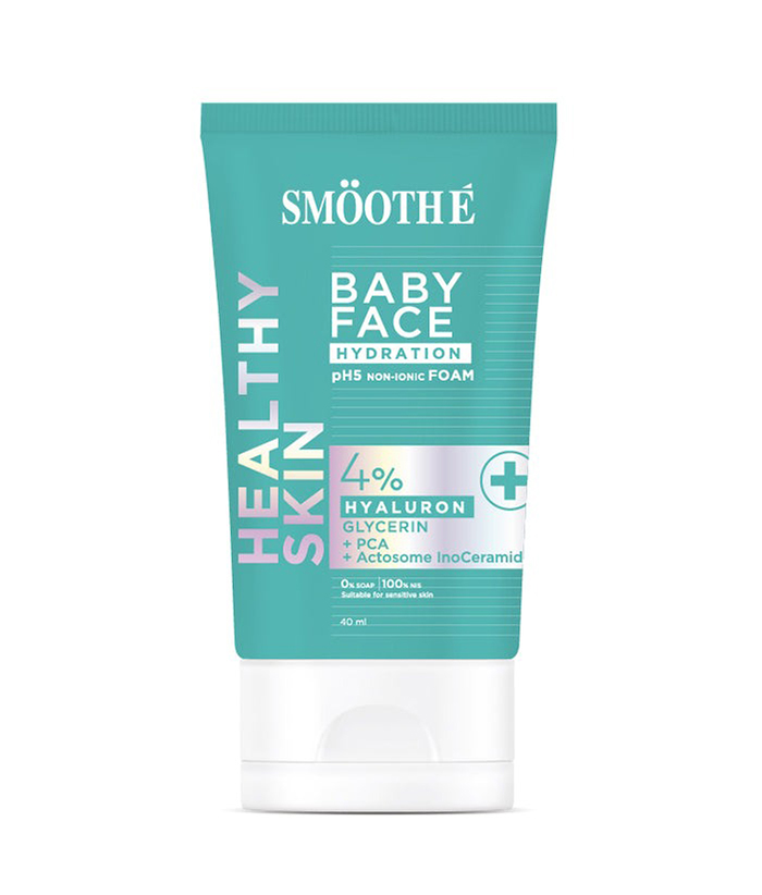 โฟมล้างหน้า Smooth E Babyface Hydration Foam