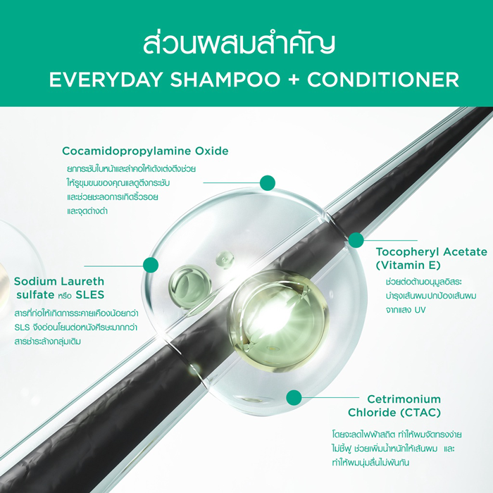 แชมพู Smooth E Everyday Shampoo