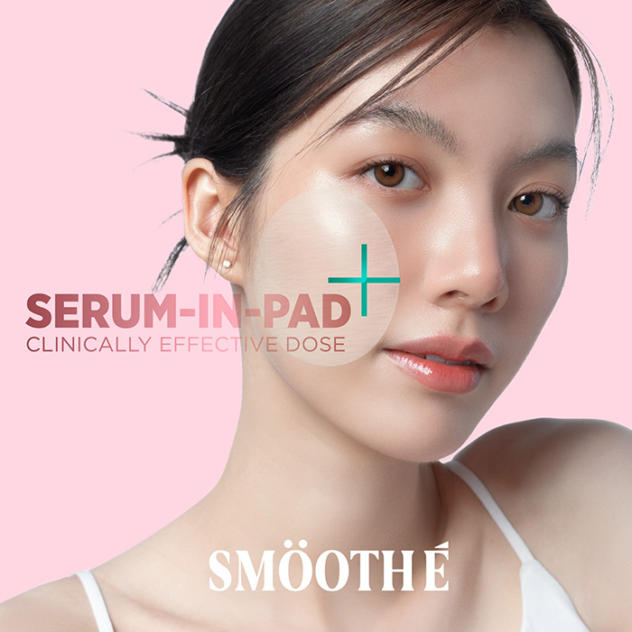 โทนเนอร์แพด Smooth E Serum-in-Pad