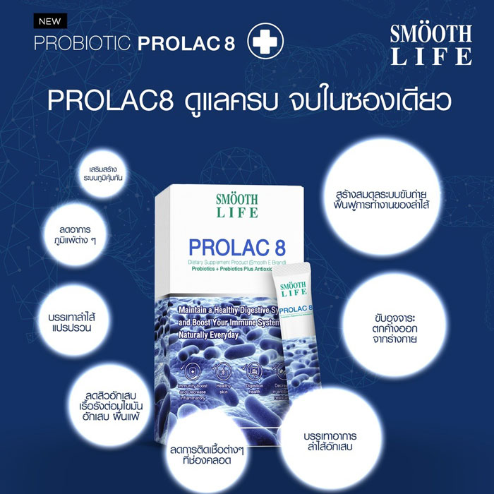 Smooth Life ProLac 8 by Smooth E ผลิตภัณฑ์ปรับสมดุล