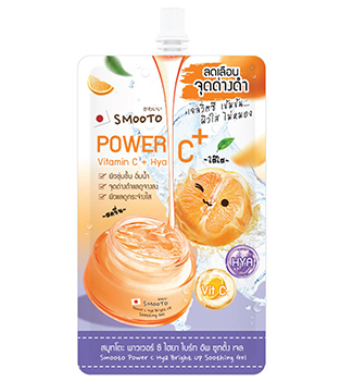 เจลวิตามินซี Smooto Power C Hya Bright Up Soothing Gel