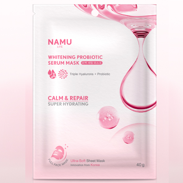 NAMU LIFE Snailwhite Whitening Probiotic Serum Mask