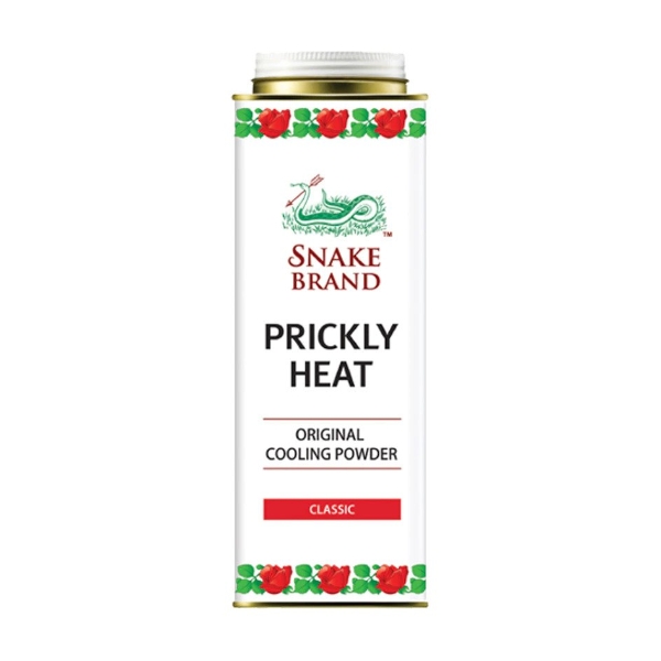 Snake Brand Prickly Heat Powder Classic แป้งเย็น ตรางู 