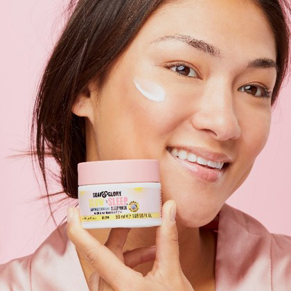 Soap & Glory Glow to Sleep Vitamin C Radiance-Boosting Sleep Mask