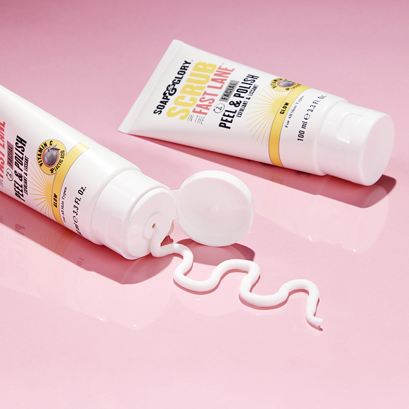 Soap & Glory Scrub in The Fast Lane 2 Mins Peel and Polish