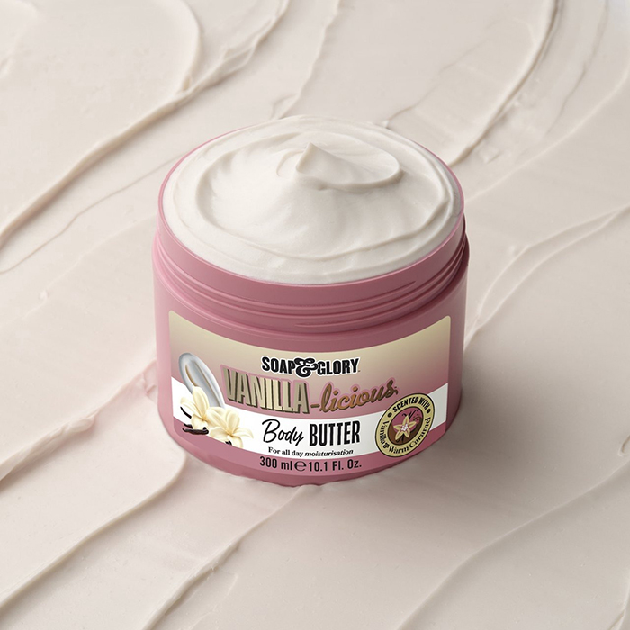 ครีมบำรุงผิวเข้มข้น Soap & Glory Vanilla-Licious Body Butter ครีมบำรุงผิวเข้มข้น Soap & Glory Vanilla-Licious Body Butter