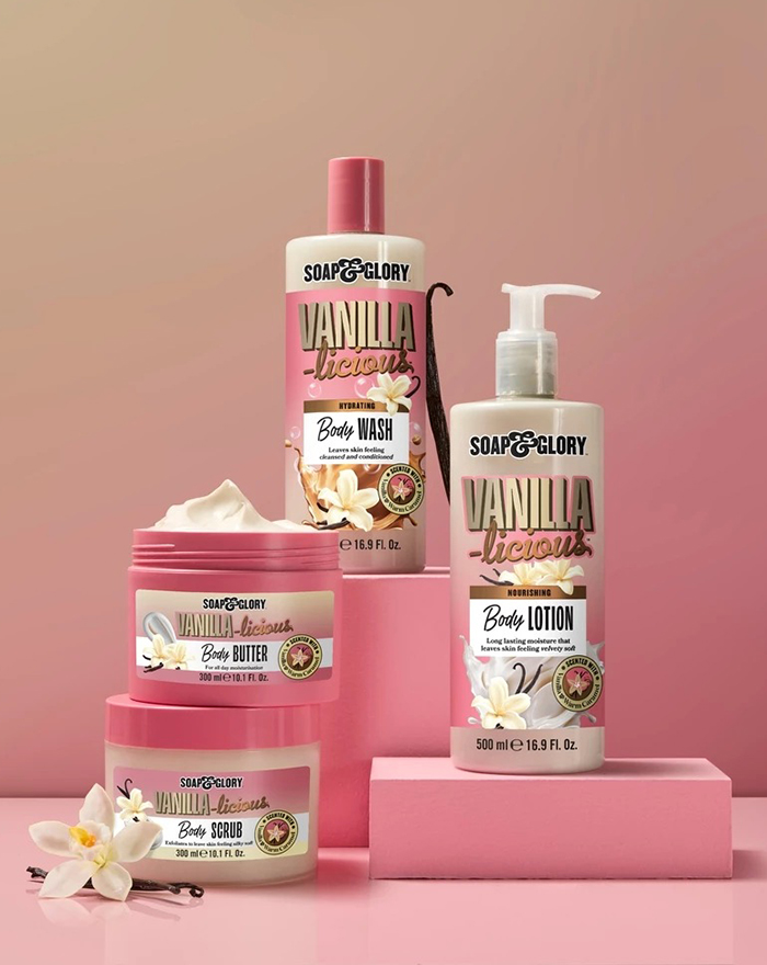 ครีมบำรุงผิวเข้มข้น Soap & Glory Vanilla-Licious Body Butter ครีมบำรุงผิวเข้มข้น Soap & Glory Vanilla-Licious Body Butter