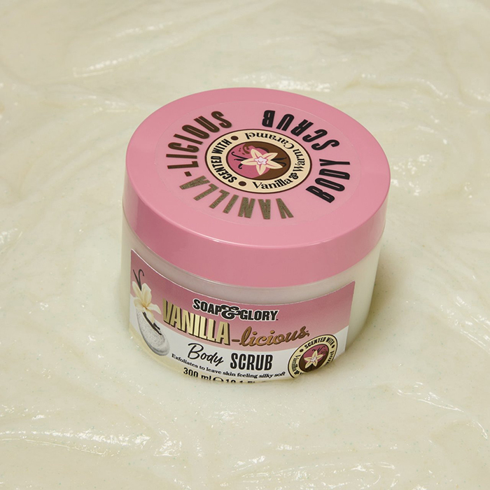 สครับขัดผิว Soap & Glory Vanilla-Licious Body Scrub สครับขัดผิว Soap & Glory Vanilla-Licious Body Scrub