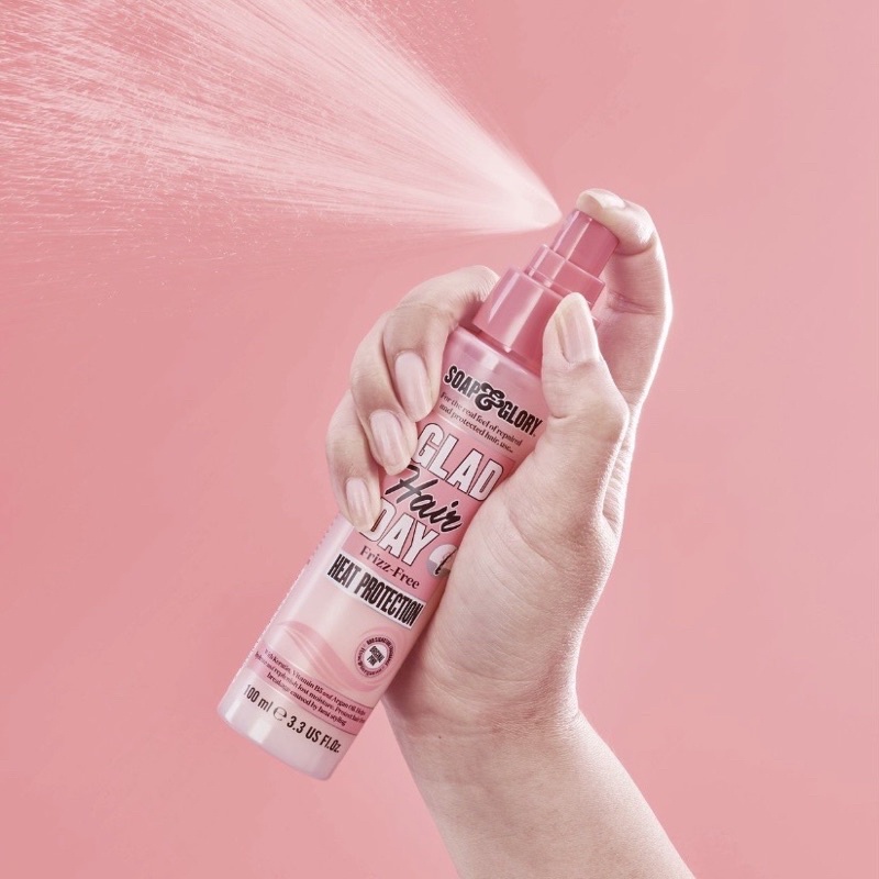 สเปร์ยบำรุงผม Soap & Glory Glad Hair Day Frizz-Free Heat Protection