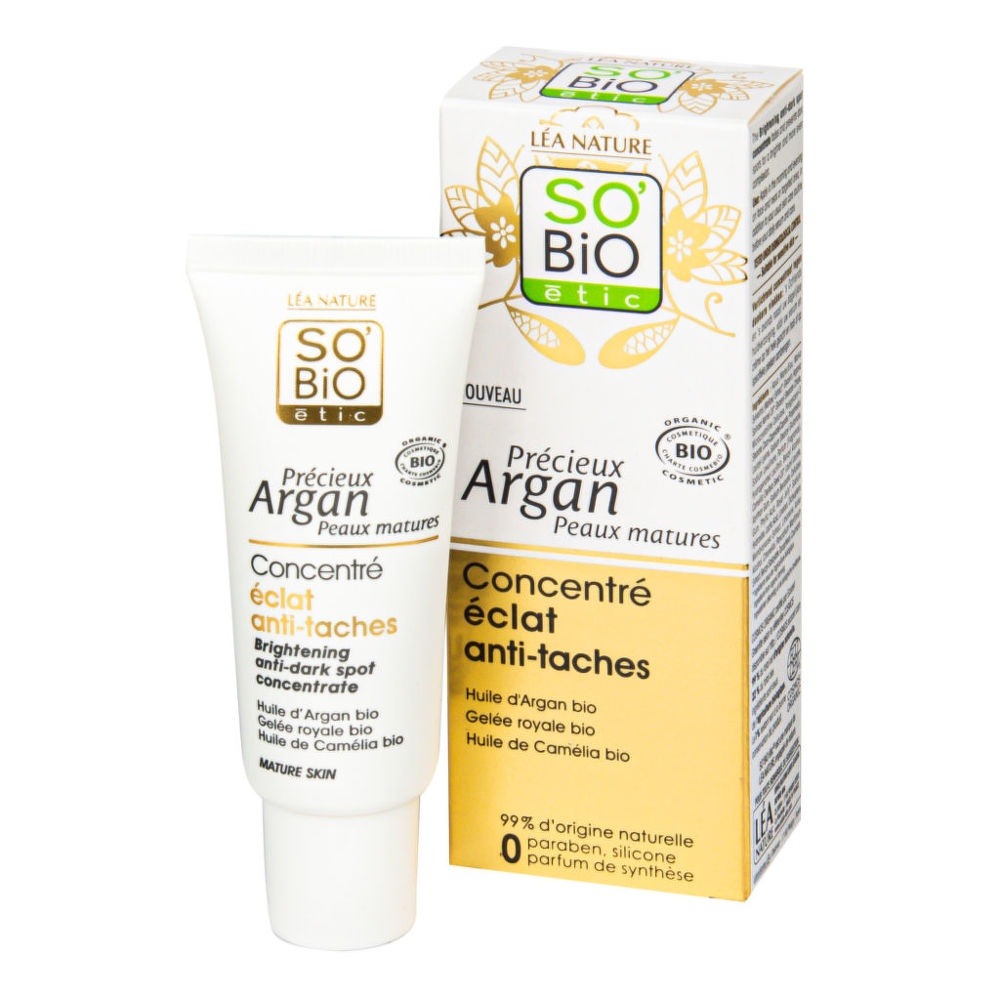 เซรั่ม SO'BIO ETIC Precious Argan Brightening Anti-dark Spot