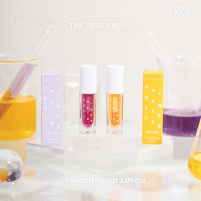 ลิปออยล์ SO GLAM Unidentified Lip Oil 