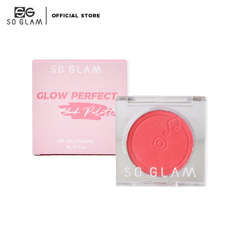 บลัชออน SO GLAM Glow Perfect Cheek Palette