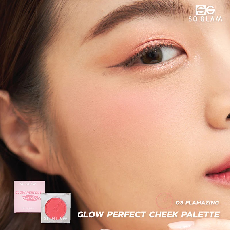 บลัชออน SO GLAM Glow Perfect Cheek Palette