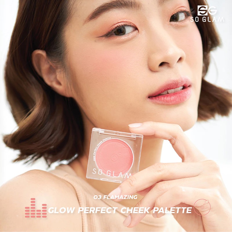 บลัชออน SO GLAM Glow Perfect Cheek Palette