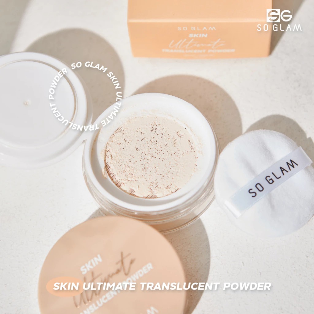 แป้งฝุ่น SO GLAM Skin Ultimate Translucent Powder