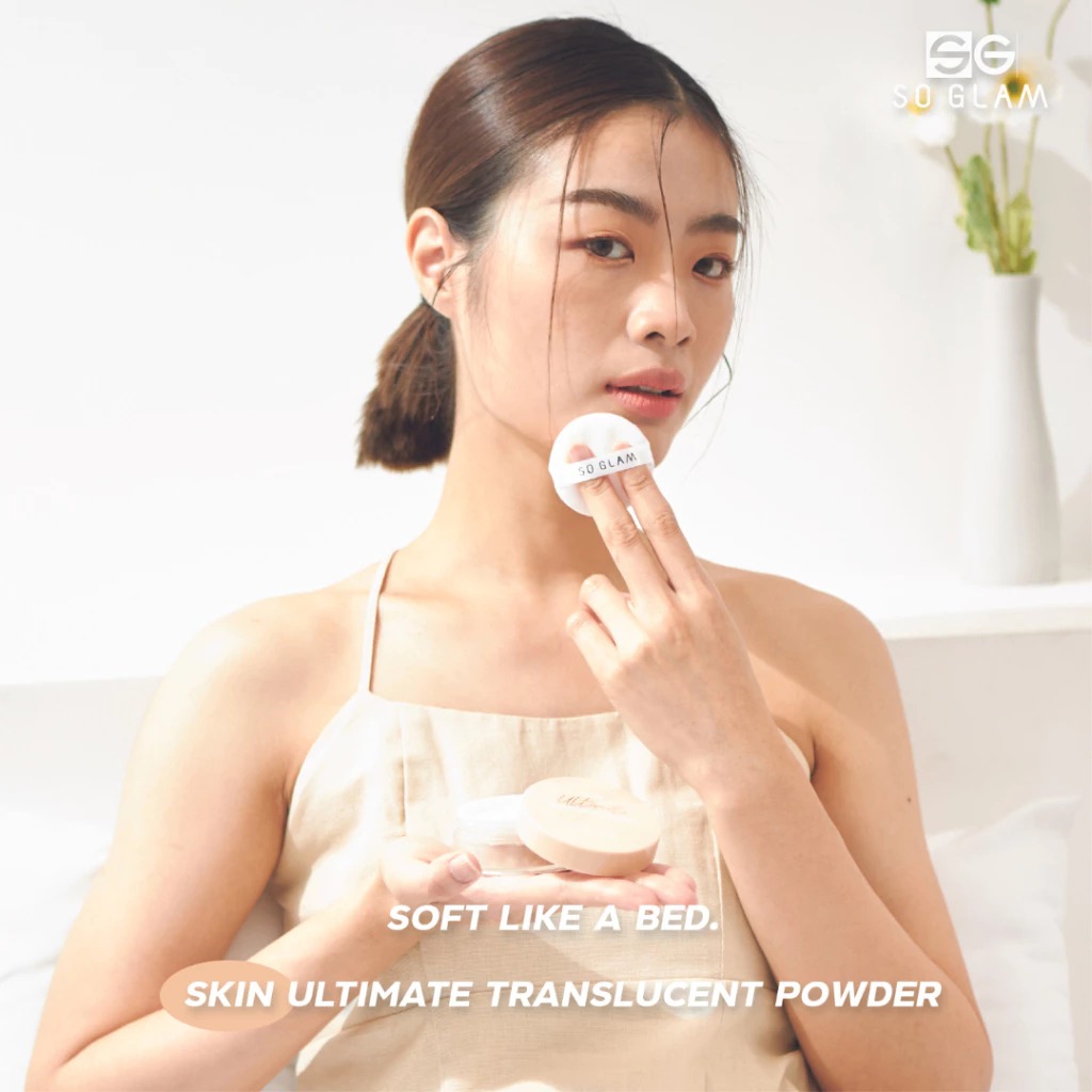 แป้งฝุ่น SO GLAM Skin Ultimate Translucent Powder