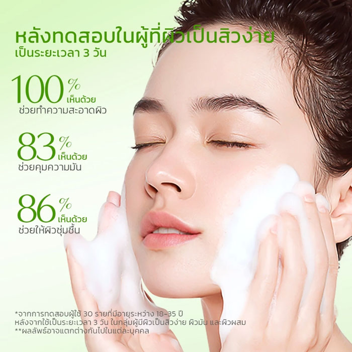 เจลล้างหน้า Glad2Glow Gel Cleanser Centella Salicylic Acid Acne
